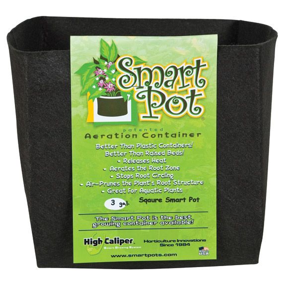 Smart Pot to doniczka materiałowa, która pomaga przy podlewaniu konopi